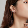 S925 Sterling Silver Smart Snake Ear Studs Women Earrings