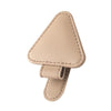 Car Eyeglasses Storage Clip Automobile Sun Visor Sunglasses Carrying Holder(Beige)