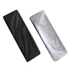 1pair Dustproof Waterproof Thickened Oxford Cloth License Plate Cover(Silver)