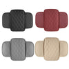 Car Armrest Box Leather Storage Heightening Pad(Black)