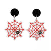 Halloween Acrylic Earrings Personality Festive Jewelry, Style: E000163 Spider