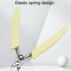 Stainless Steel Tip And Diagonal Cutting Pliers Nail Removing Drilling Cutters(White)