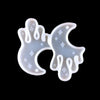 Halloween DIY Earrings Mould Pendant Decoration Silicone Mould, Style: 5774(White)