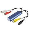 Easycap USB 2.0 Video Capture VHS to Digital Converter (Blue)