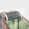 LDLC Pet Carrier Backpack, Breathable, Foldable, Travel Bag, Denim Blue, Medium