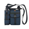 Wear-resistant Waterproof Single-shoulder Cross-body Water Bottle Bag Outdoor Travel Backpack(Deep Blue)