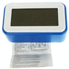 Multi Function Large Screen Alarm Clock with Calendar & LCD Light & Snooze Touch (Blue)