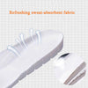 1 Pair 085 Sports Insoles Men And Women Breathable Sweat-Absorbent Deodorant Silicone Thickened Shock-Absorbing Insole, Size: 43(White Bottom Black Surface)