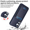For Samsung Galaxy A35 5G BETOPNICE Vertical Flip Detachable MagSafe Wallet Phone Case(Blue)