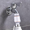 Household Washing Machine Electrical Water Heater Water Purification Filter With 6 Cartridges, Style: Faucet Filter