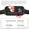 HT15 1.85 inch Silicone Band IP67 Waterproof Smart Watch, Support Bluetooth Calling / Sleep Monitoring(Silver)