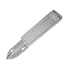 Plastic Transparent Outdoor Garden Rain Gauge Measuring Tool(25x4.5x2.7cm)