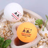ROYING 10 PCS Professional ABS Table Tennis Training Ball, Diameter: 40mm, Specification:White 2Stars