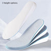 3 Pairs Increased Insole Full Mat EVA Sports Breathable Comfort Increased Pads for Men and Women, Size: 36(Gray 1.5cm)