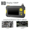 P30 3.9mm 1080P IP68 Waterproof 4.3 inch Screen Single Camera Digital Endoscope, Length:5m Hard Cable(Black)