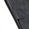 For Alcatel 3X 2020 KHAZNEH Retro Texture PU + TPU Horizontal Flip Leather Case with Holder & Card Slots & Wallet(Black)
