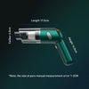 KBN-010 10000Pa Powerful Car Cordless Vacuum Cleaner Handheld Cleaning Tool, Spec:Premium Version(Black)