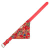Cotton Pet Bib & Headband (Red, M) - Dog/Cat Drool Scarf