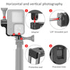 Universal  Vertical Shooting Centering Arm Bracket For Action Camera, Spec: With 2pcs Long Screw