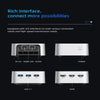 T8Plus Alder Lake-N100 4K Dual Band WIFI Bluetooth Office Game Portable Mini PC, Spec: 8G 128G US Plug