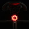 Round Bicycle Intelligent Induction Brake Taillight Night Riding Warning Light, Color: Seat Post Model
