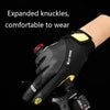 WEST BIKING YP0211209 Bicycle Gloves Shock Absorber Anti-Slip Touch Screen Glove, Size: L(Pink Black)