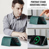 For iPhone 15 Pro Max DG.MING MAGKING-K2 Series MagSafe RFID Card Bag Detachable Phone Case(Green)