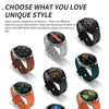 HW28 1.39-inch IP67 Waterproof Health Monitoring Bluetooth Call Smart Watch with NFC Payment(Orange)