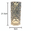 RGB Crystal Rose Atmosphere Table Lamp Bedroom Touch LED Decorative Night Light, Style: Bluetooth Speaker Model