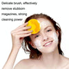 Silicone Sound Wave Vibration Massage Cleansing Bristles Pore Cleaning Beauty Brush, Colour: Blue