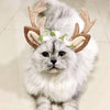 Christmas Antler Headband for Dogs & Cats - Size M
