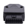 16PIN Car OBD 2 Female Connector OBD Plug + Case + Terminal + Screw