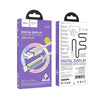 hoco U127 1.2m USB to 8 Pin Charging Data Cable with Visible Power Level(Silver Grey)