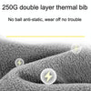 YIPINU YPU-2 Autumn / Winter Warm Outdoor Cycling Windproof Fleece Bib, Size: Free Code(Gray)