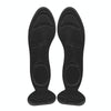 2pcs /Pair 8D Pad Inserts Heel Post Back Breathable Anti-Slip For High Heel Shoe Insole(Round Black)