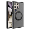 For Samsung Galaxy S25 Ultra 5G Yashi 360 Degree Rotating MagSafe Bracket Phone Case(Gray)