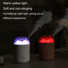 500ml Snowman Humidifier USB Desktop Large Capacity Colorful Ambient Light Air Humidifier()