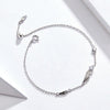 Feather Bracelet S925 Sterling Silver Lady Bracelet