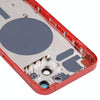 iPhone 13 Back Cover Replacement (Red) with SIM Tray & Lens