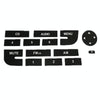 2pcs For Fiat Grand Punto Multimedia Radio Button Repair Sticker