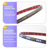 S24-240CM 240cm DC12V-24V Car Rear LED RGB Daytime Running Lights Strip Colorful Lamp