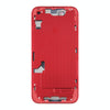 iPhone 14 Red Battery Back Cover with Frame & Keys