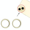 iPhone 15/15 Plus Camera Lens Protector Ring (Yellow, 2-Pack)