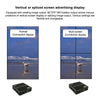 Uhd 4K Player Single-unit Advertising Machine Powered Up Automatically Plays Video PPT Horizontal and Vertical U Disk US(black)