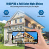 1080P WiFi Spy Camera Clock | Hidden Cam | EU Plug | White