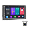 A2797 7 Inch Android WiFi 2+32G Central Control Large Screen Universal Car Navigation Reversing Video Player, Style: Standard+12Lights Camera