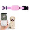 Smart Pet Tracker Collar, Pink, Apple Find My, Silicone