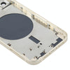 iPhone 12 Back Housing Cover, SIM Tray, Buttons, Lens (White)