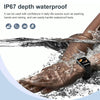 T12Pro 1.85-inch IP67 Waterproof Sports Health Monitoring Bluetooth Call Smart Watch(Pink)