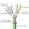 0.5m CAT6 Double Shielded Gigabit Industrial Cable Vibration-Resistant And Highly Flexible Drag Chain Cable